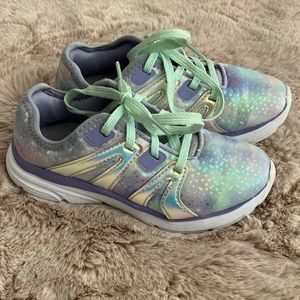 SNEAKERS KIDS PURPLE WITH GLITTER SIZE 13